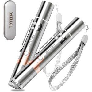 Cat Toys, with Metal Case, 2 Pieces, Rechargeable, 7 Adjustable